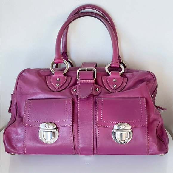 Marc Jacobs Handbags - Marc Jacobs Venetia Bag Violet Purse Purple Leather Handbag